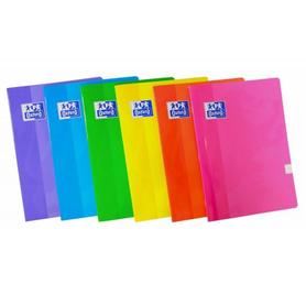 Libreta escolar oxford 48 h din a5 rayado horizontal colores surtidos