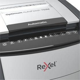 Destructora automática Rexel Optimum AutoFeed 750M de microcorte