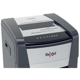 Rexel Momentum Extra XP418+ Destructora de papel de corte en partículas sin atascos