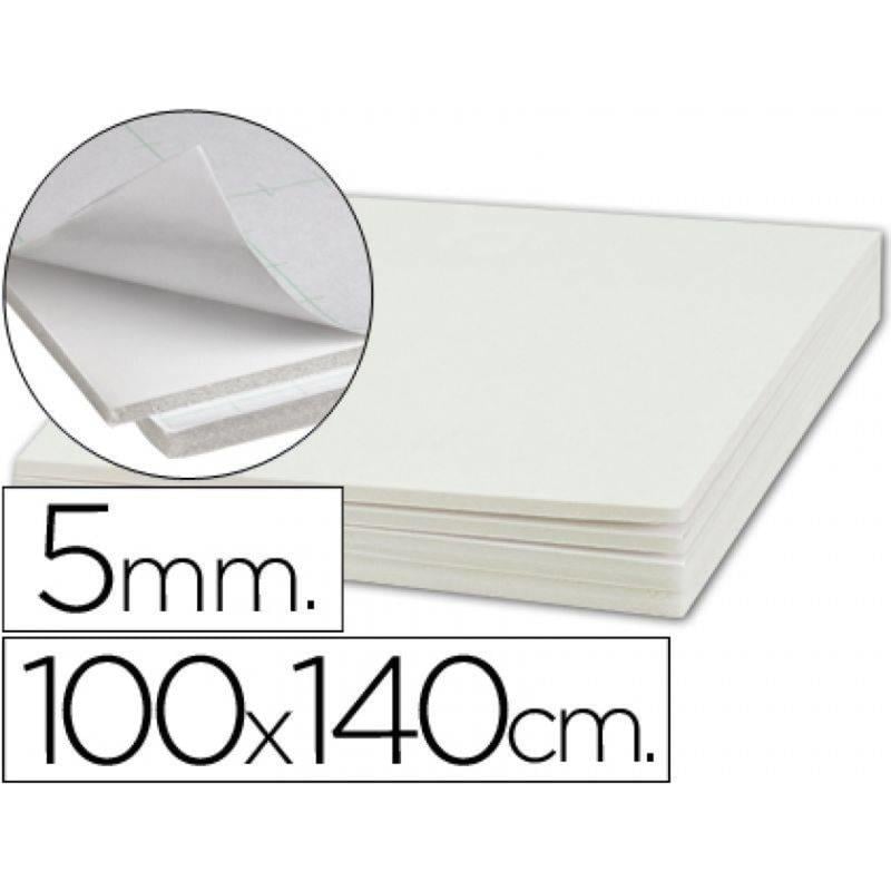 Compra Carton pluma liderpapel adhesivo 1 cara 100x140 cm espesor 5 mm -  LU10