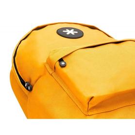 Cartera antartik mochila con asa y bolsillos con cremallera color mostaza 310x160x410 mm