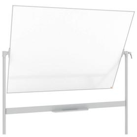 Pizarra blanca móvil de esmalte Classic de Nobo, 1500 × 1200 mm - 1901035