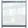 Sistema modular de pantalla separadora protectora de PVC transparente de sobremesa Nobo Premium Plus, 750x820 mm - 1915550