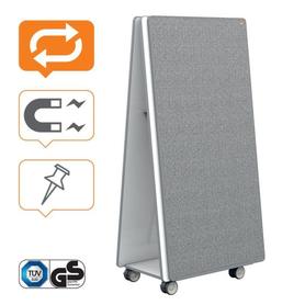 Sistema de colaboración de pizarra móvil y tablero de anuncios Nobo Move & Meet 1800x900 mm - 1915569