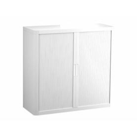 0rmario con puertas correderas 1m estructura y puertas color blanco armario paperflow estructura de - E1CT0006500042