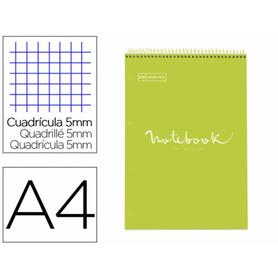 Cuaderno espiral miquelrius notebook 1 emotions reporter tapa forrada din a4 microperforado 80 hojas - MR46088