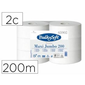 Papel higienico ofyhostel bulkysoft liso 2 capas longitud 200 mt - 10220110