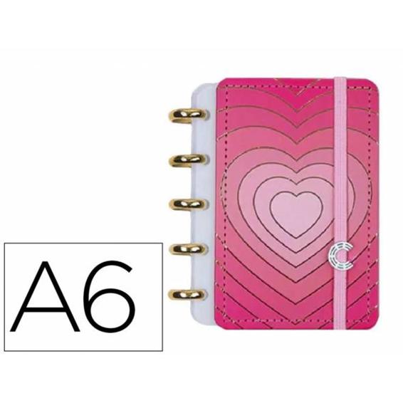 Cuaderno inteligente din a6 lovely golden love 140x110 mm - CIIN1106