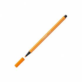 Rotulador stabilo acuarelable pen 68 naranja 1 mm