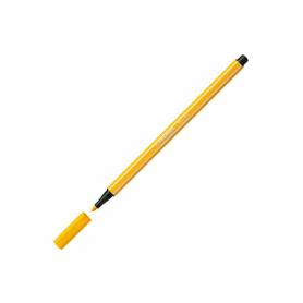 Rotulador stabilo acuarelable pen 68 amarillo 1 mm