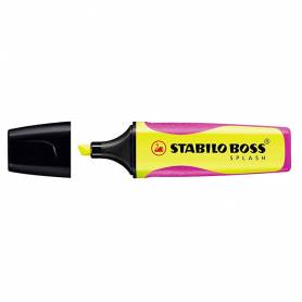 Rotulador stabilo boss splash grip fluorescente 75/24 amarillo