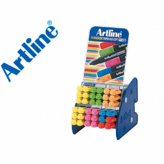 Set rotuladores artline fluorescente ek 660 expositor de 36 unidades surtidas