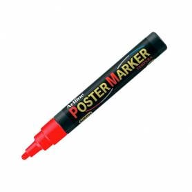 Rotulador artline poster marker epp-4-roj punta redonda 2 mm color rojo