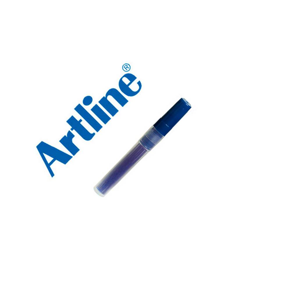 Recambio rotulador artline clix permanente ek-73 azul