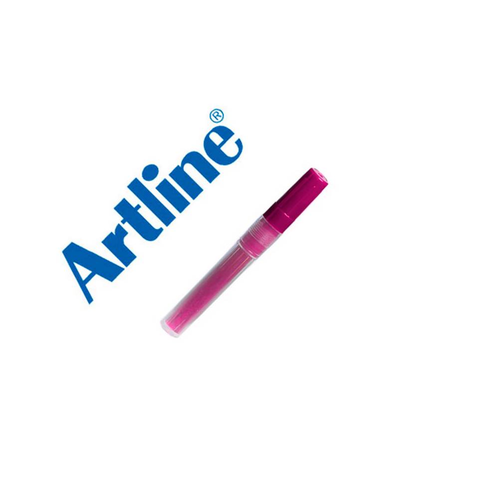 Recambio rotulador artline ek-63r clix fluorescente rosa