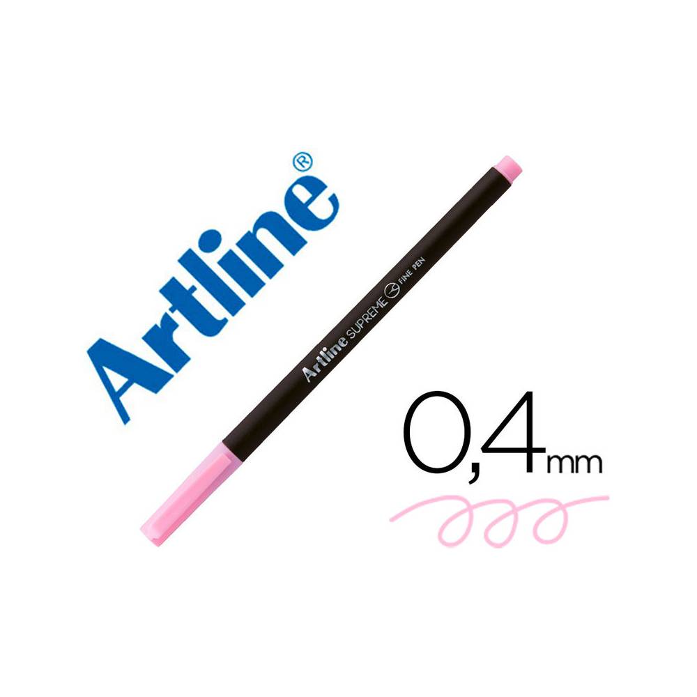 Rotulador artline supreme epfs200 fine liner punta de fibra rosa claro 0,4 mm