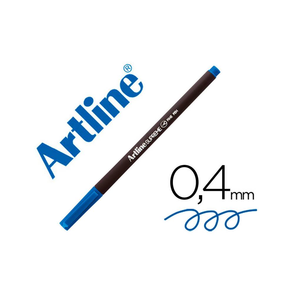 Rotulador artline supreme epfs200 fine liner punta de fibra azul ultramar 0,4 mm