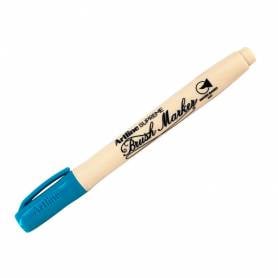 Rotulador artline supreme brush epfs pintura base de agua punta tipo pincel trazo fino turquesa