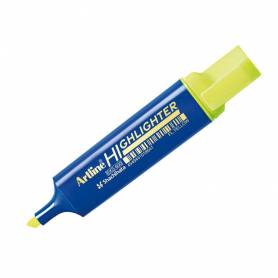 Rotulador artline fluorescente eks-600 amarillo punta biselada