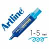 Rotulador artline fluorescente eks-600 azul punta biselada - EKS-600 AZ