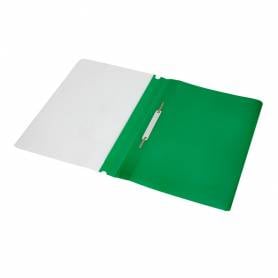 Carpeta dossier fastener plastico q-connect din a4 verde