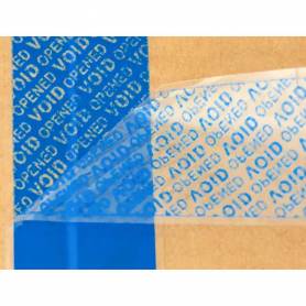 Cinta seguridad q-connect precinto postal azul 35 mt x 33 mm