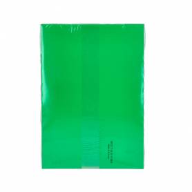 Papel color q-connect din a4 80gr verde intenso paquete de 500 hojas