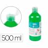 Pintura dedos liderpapel botella de 500 ml verde - DD05