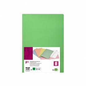 Subcarpeta liderpapel folio verde intenso 180g/m2