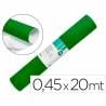 Rollo adhesivo liderpapel unicolor verde brillo rollo de 0,45 x 20 mt - RO06
