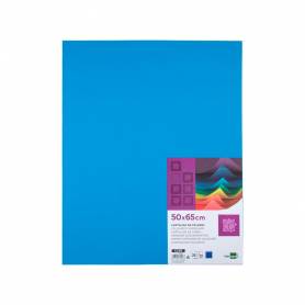 Cartulina liderpapel 50x65 cm 180g/m2 azul turquesa paquete de 25