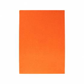 Goma eva liderpapel 50x70cm 60g/m2 espesor 2mm textura toalla naranja