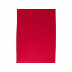 Goma eva liderpapel 50x70cm 60g/m2 espesor 2mm textura toalla rojo