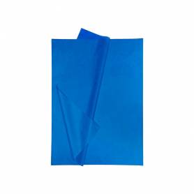 Papel seda liderpapel 52x76cm 18g/m2 bolsa de 5 hojas azul