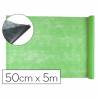 Tejido sin tejer liderpapel terileno 25 g/m2 rollo de 5 mt verde - TS10
