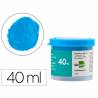 Tempera liderpapel escolar 40 ml azul cian - TP59