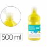 Tempera liquida liderpapel escolar 500 ml amarillo limon - TP03