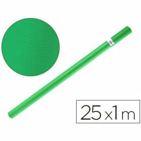 Papel kraft liderpapel verde malaquita rollo 25x1 mt