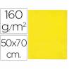 Fieltro liderpapel 50x70 cm amarillo 160 g/m2 - FE11