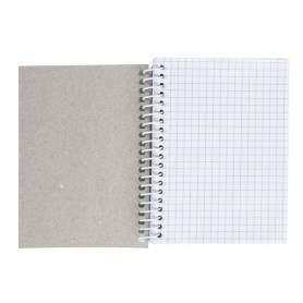 Cuaderno espiral liderpapel bolsillo doceavo smart tapa blanda 80h 60gr cuadro 4mm colores surtidos
