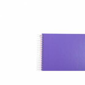 Cuaderno espiral liderpapel folio witty tapa dura 80h 75gr liso sin margen colores surtidos