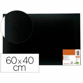 Tablero de anuncios liderpapel fieltro color negro 40x60 cm