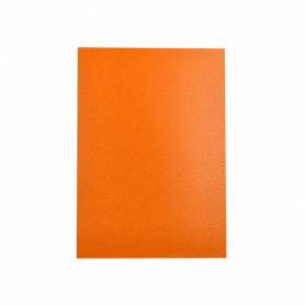 Tapa encuadernacion liderpapel carton a4 0,9mm naranja fluor paquete de 50 unidades