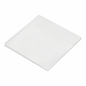 Bloc de notas adhesivas quita y pon q-connect 76x76 mm removible plastico translucido blanco 50 hojas - KF10370
