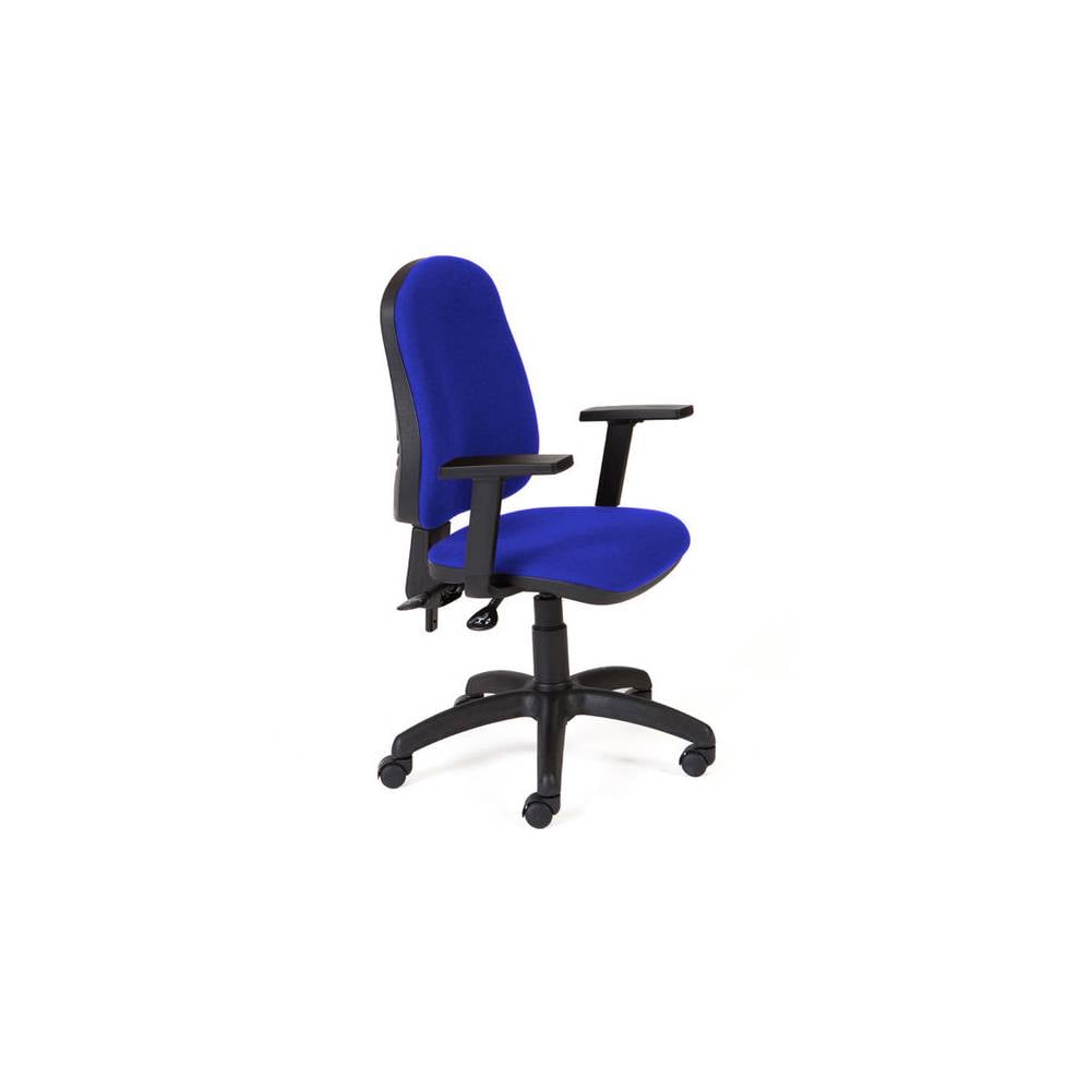 Silla rocada direccion sistema asincro con brazos color azul - 911 3+958