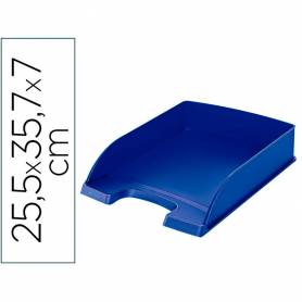 Bandeja sobremesa plastico leitz recycle azul 255x357x70 mm - 52275030