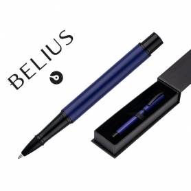 Roller belius turbo aluminio color azul y negro tinta azul caja de diseño - BB255