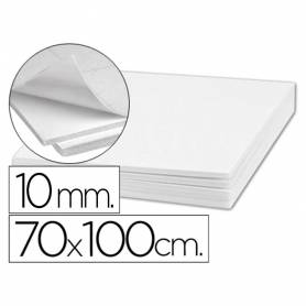 Carton pluma liderpapel blanco doble cara 70x100cm espesor 10 mm - LU16