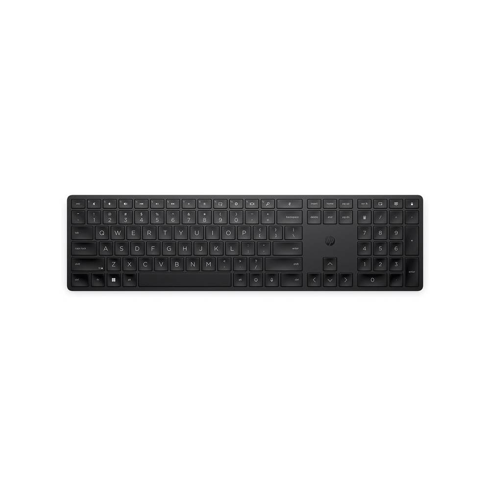 Teclado hp 455 programable inalambrico iluminacion rgb color negro - 4R177AA