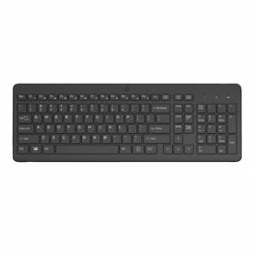 Teclado hp 225 inalambrico qwerty color negro - 805T1AA